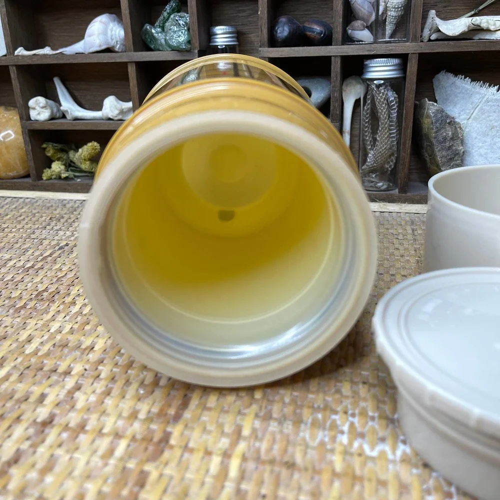 Vintage 80s Mustard Plaid Thermos Soup Beverages Double Walled by Aladdin - Picture 5 of 12